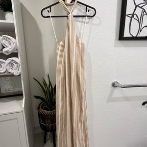 Zara halter maxi dress